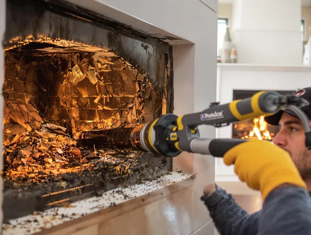 Professional chimney cleaning by Willimantic Chimney Sweep in Willimantic, CT