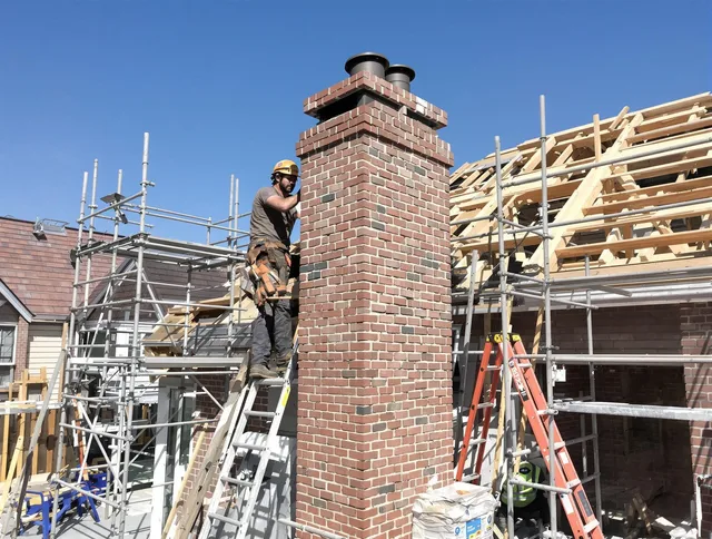 New chimney installation completed by Willimantic Chimney Sweep in Willimantic, CT