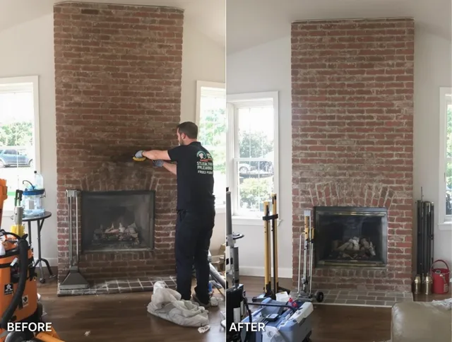 Finished chimney sweeping service by Willimantic Chimney Sweep in Willimantic, CT